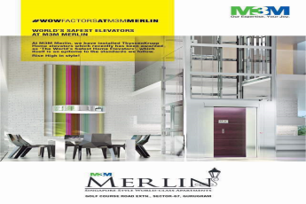 Worlds safest elevator at M3M Merlin